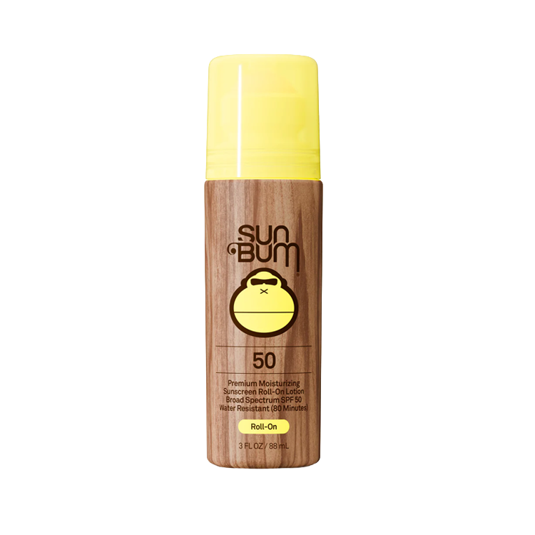 Sun Bum Original SPF 50 Sunscreen Roll-On Lotion 3 oz