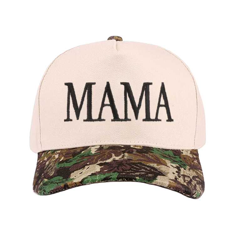 Zenana Cap Two Tone Camo- Mama