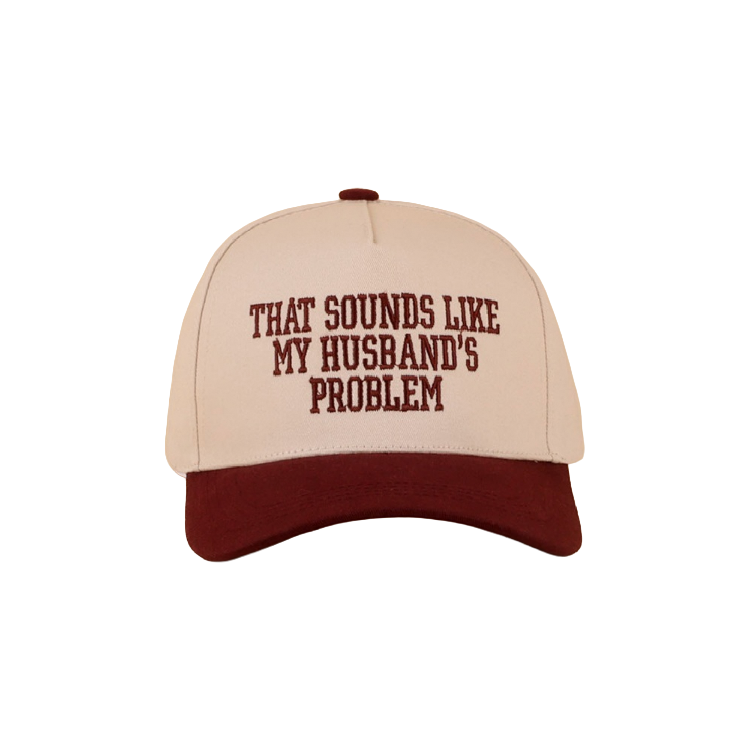Zenana Cap Two Tone Raisin - Two Tone That Sounds like my Husband's Problem