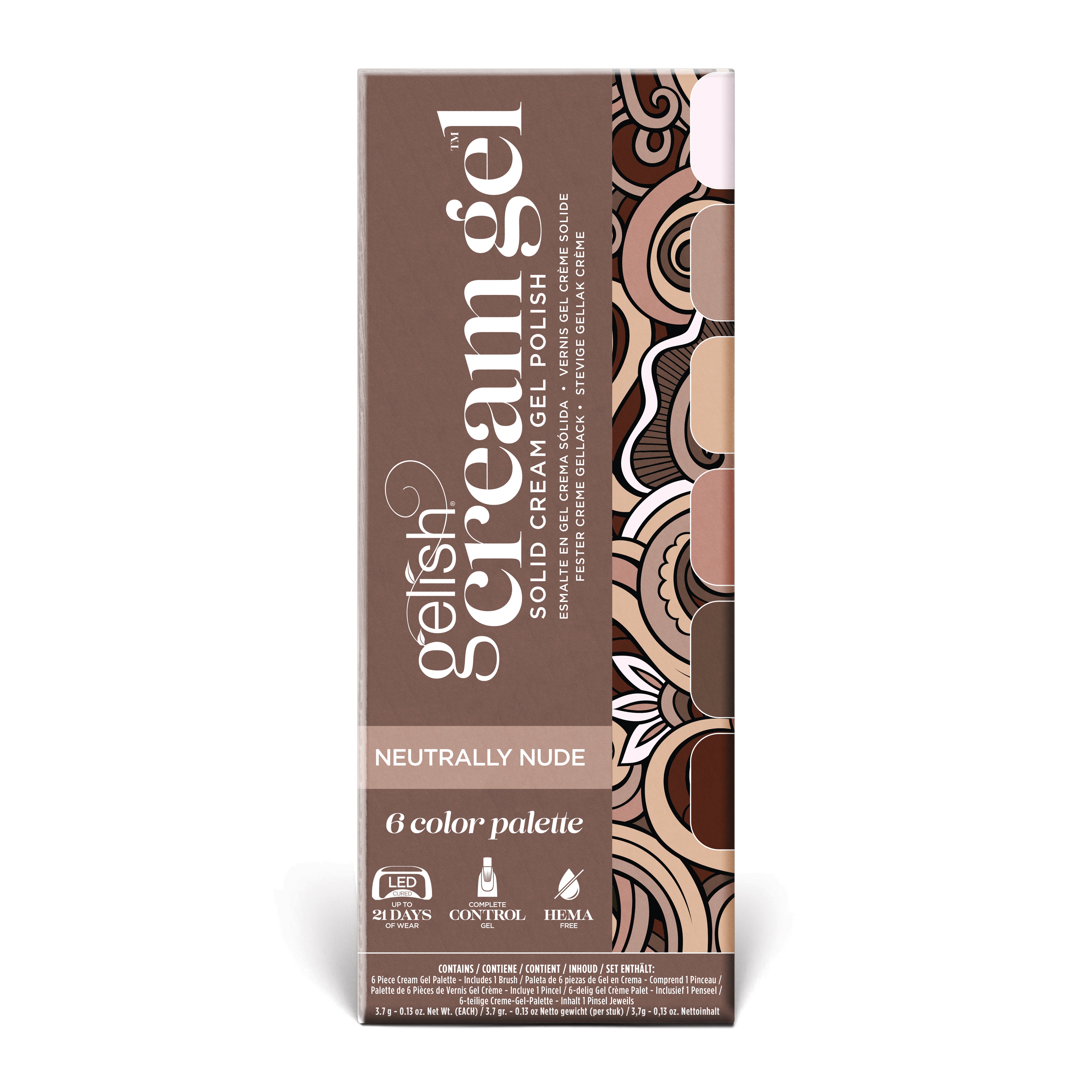 Gelish Neutrally Nude Cream Gel Pallette - PinkPro Beauty