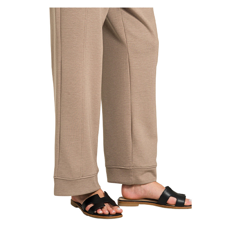 Zenana 3/4 Short Sleeve Scuba Pants Set - Coco Zenana