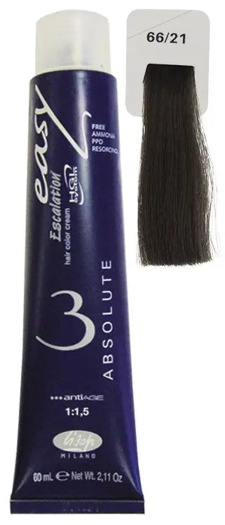 Lisap Easy Absolute 3 Ammonia Free Permanent Color 66/21 Lisap
