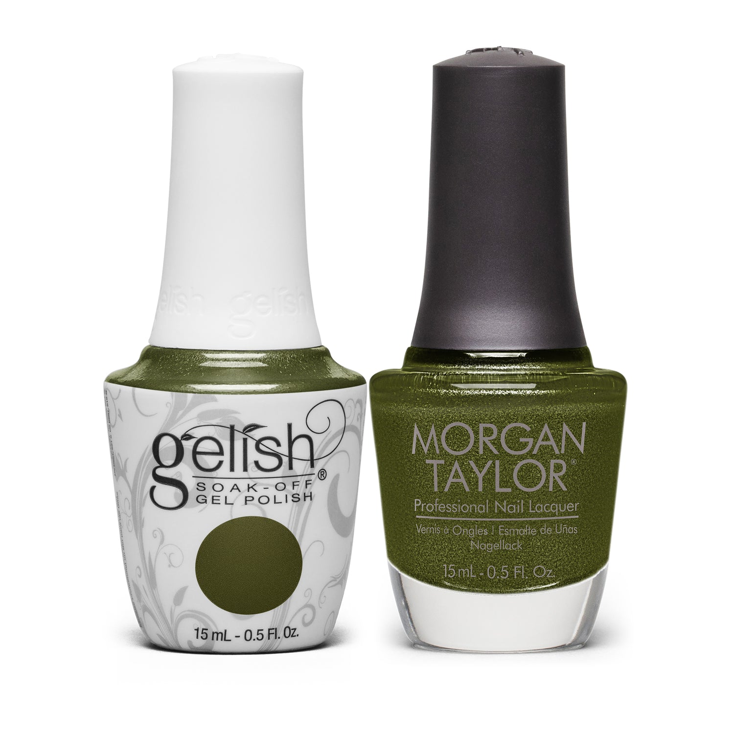 Gelish & Morgan Taylor Combo Bad To The Bow 0.5 oz.