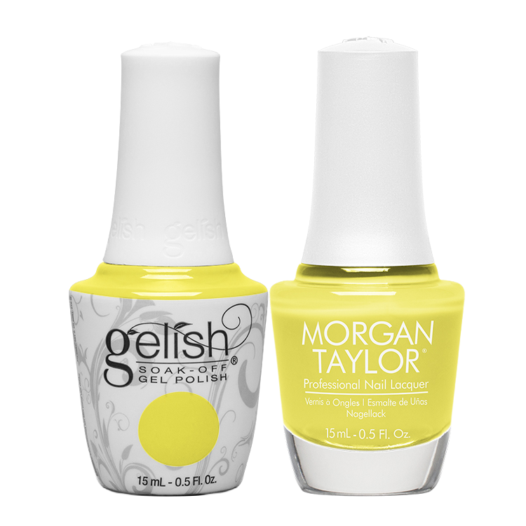 *Pre-Order* Gelish & Morgan Taylor Duo Keep It Juicy - Lemon Drop Lush