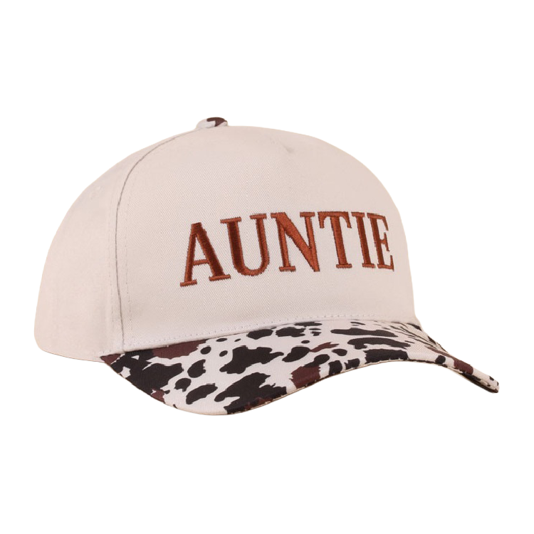 Zenana Cap Two Tone Auntie - Cow