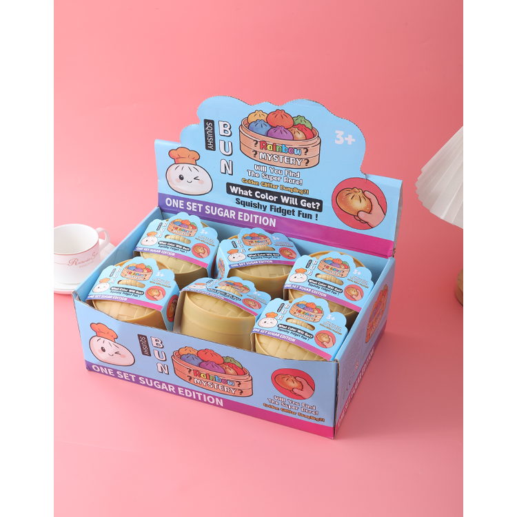 Dumpling Glow In The Dark Mystery Squishy Assorted