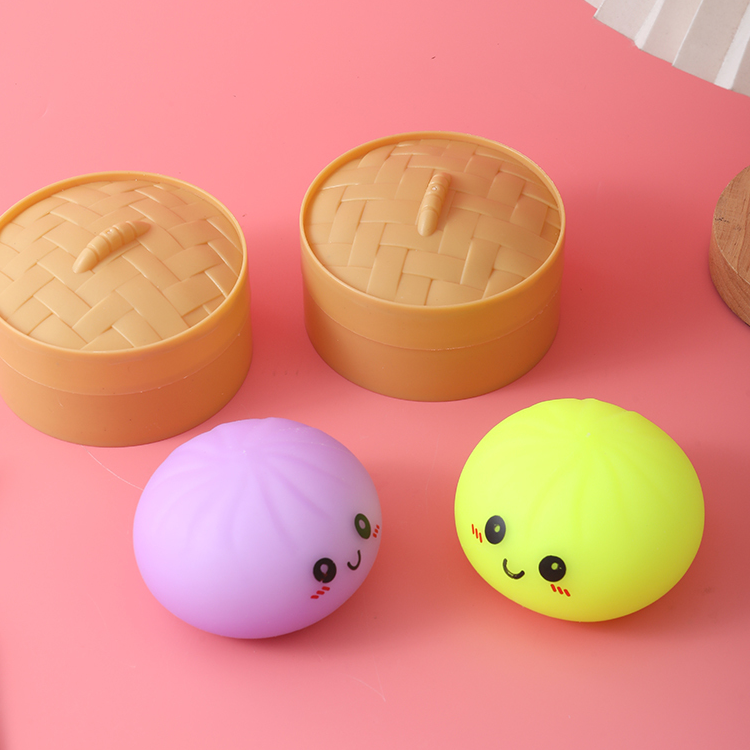 Dumpling Glow In The Dark Mystery Squishy Assorted
