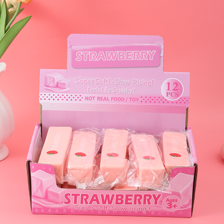 Strawberry Butter Stick Stress Relief Squeezy