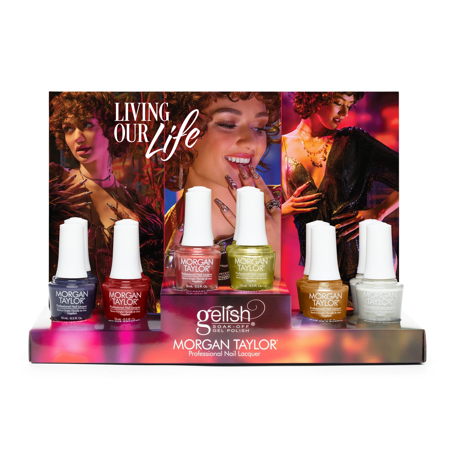 Morgan Taylor Nail Lacquer Living Our Life Collection - 12 Piece Display
