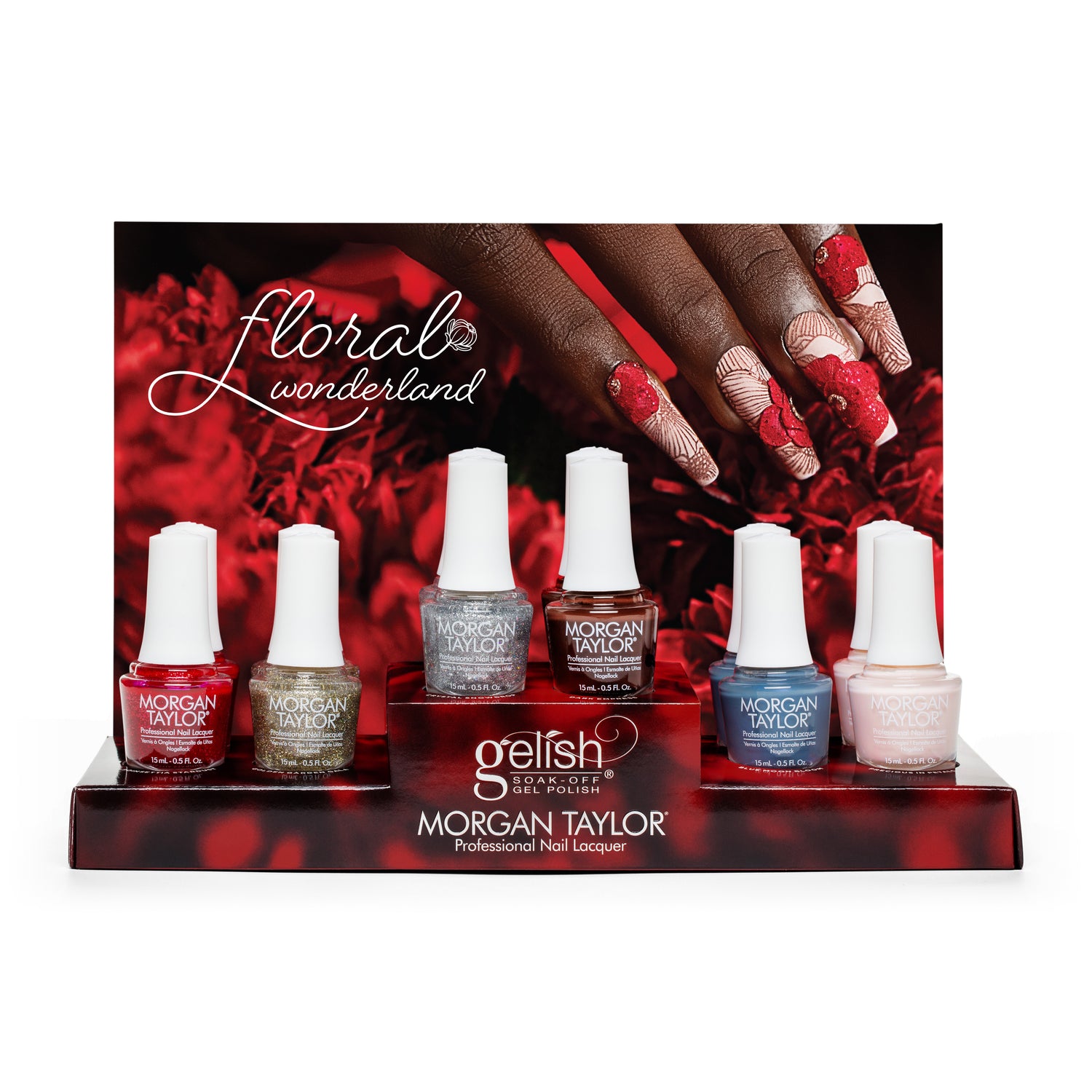 Morgan Taylor Nail Lacquer Floral Wonderland Collection - 12 Piece Display