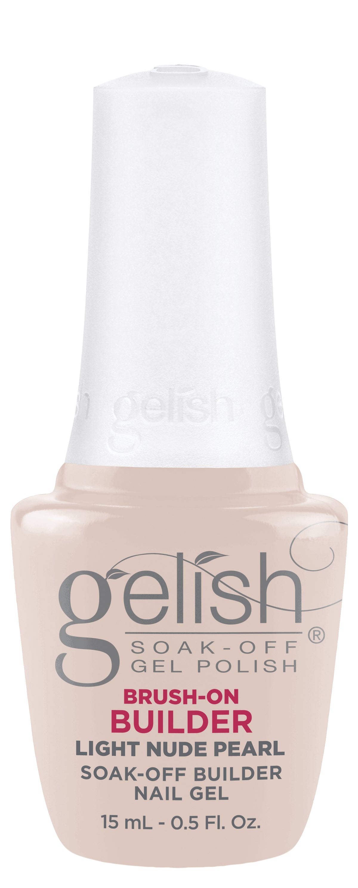 Gelish Hema-Free Brush-On Builder Light Nude Pearls .5 oz