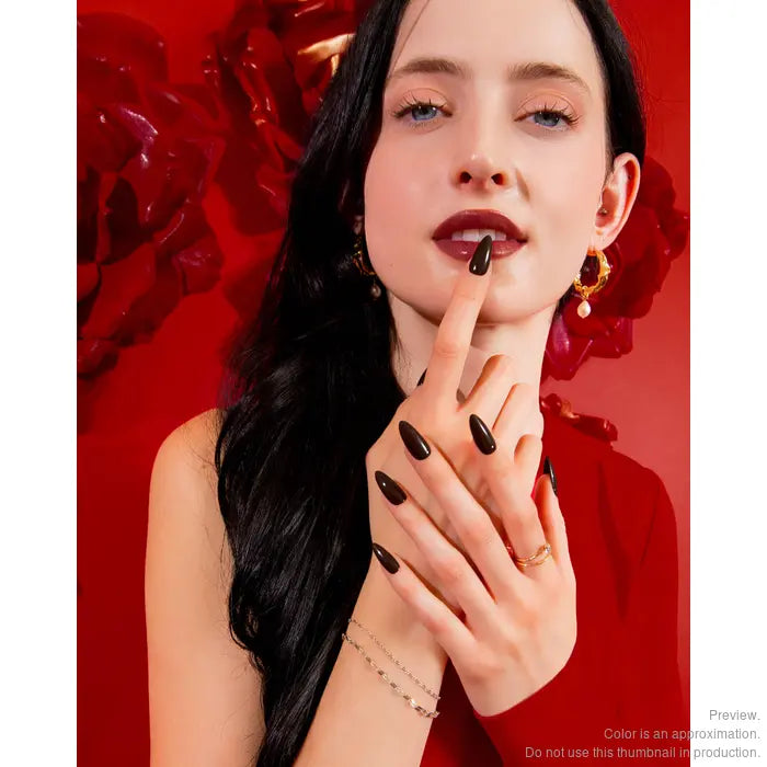 Morgan Taylor Nail Lacquer Floral Wonderland Collection - Dark Empress 0.5 oz.