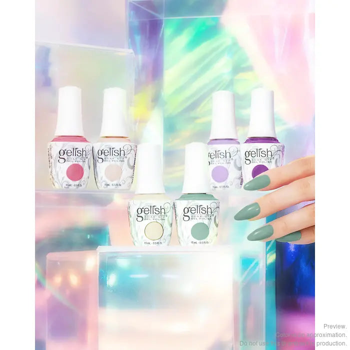 Gelish Gel Polish Prism Blooms Collection 6 Piece Display