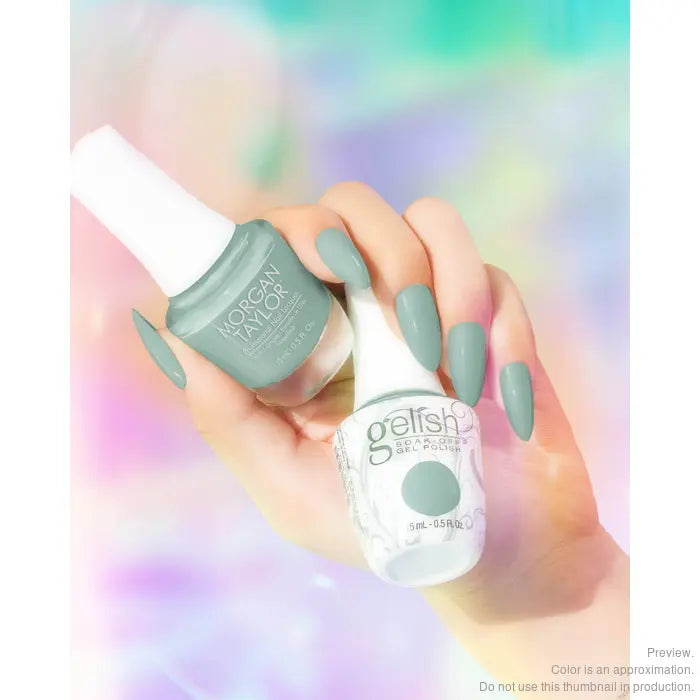 Gelish & Morgan Taylor Duo - Mint for Me .5 oz.