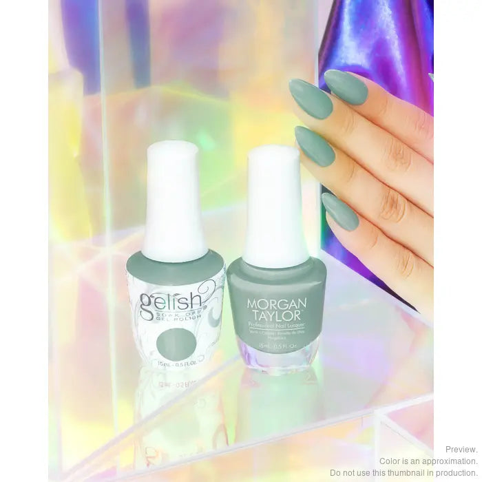 Gelish & Morgan Taylor Duo - Mint for Me .5 oz.