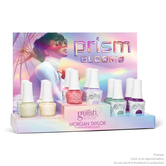 Gelish & Morgan Taylor Prism Blooms Collection – Mixed 12 Piece Display