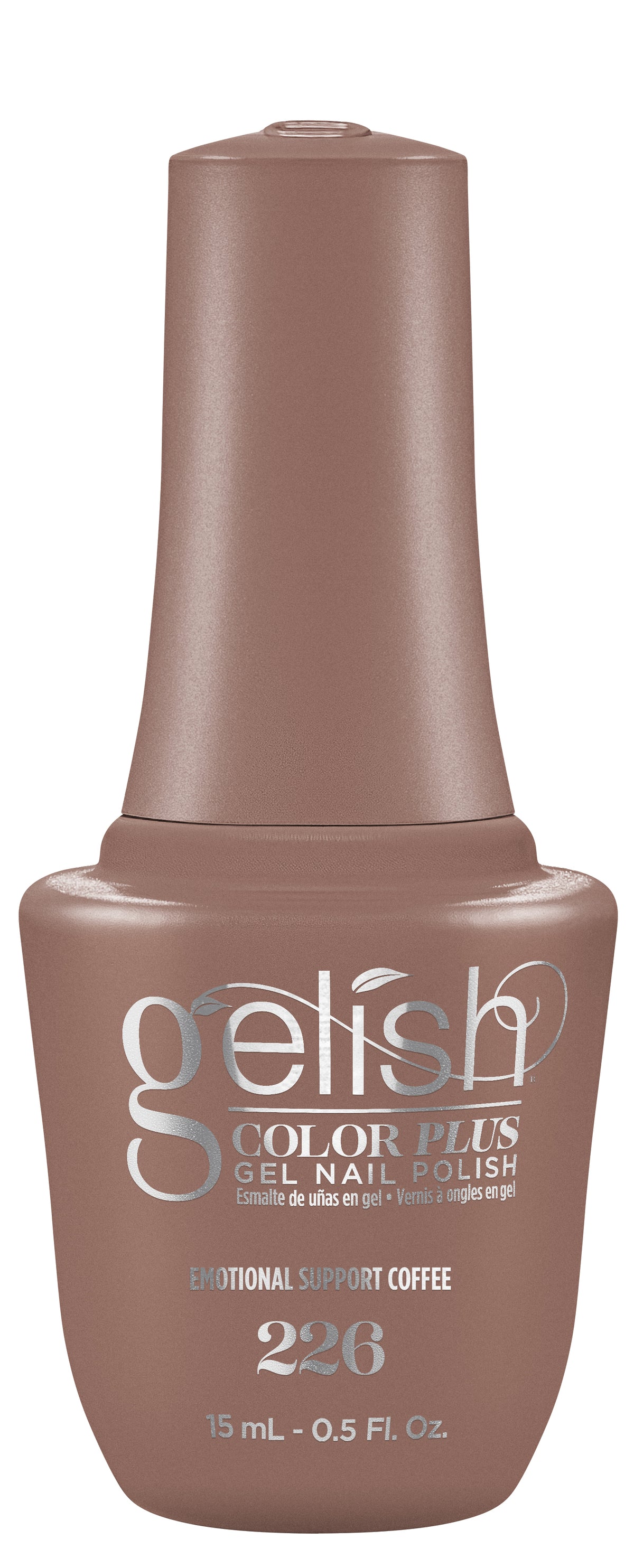 Gelish Gel Color Plus Emotional Support Coffee .5 oz.