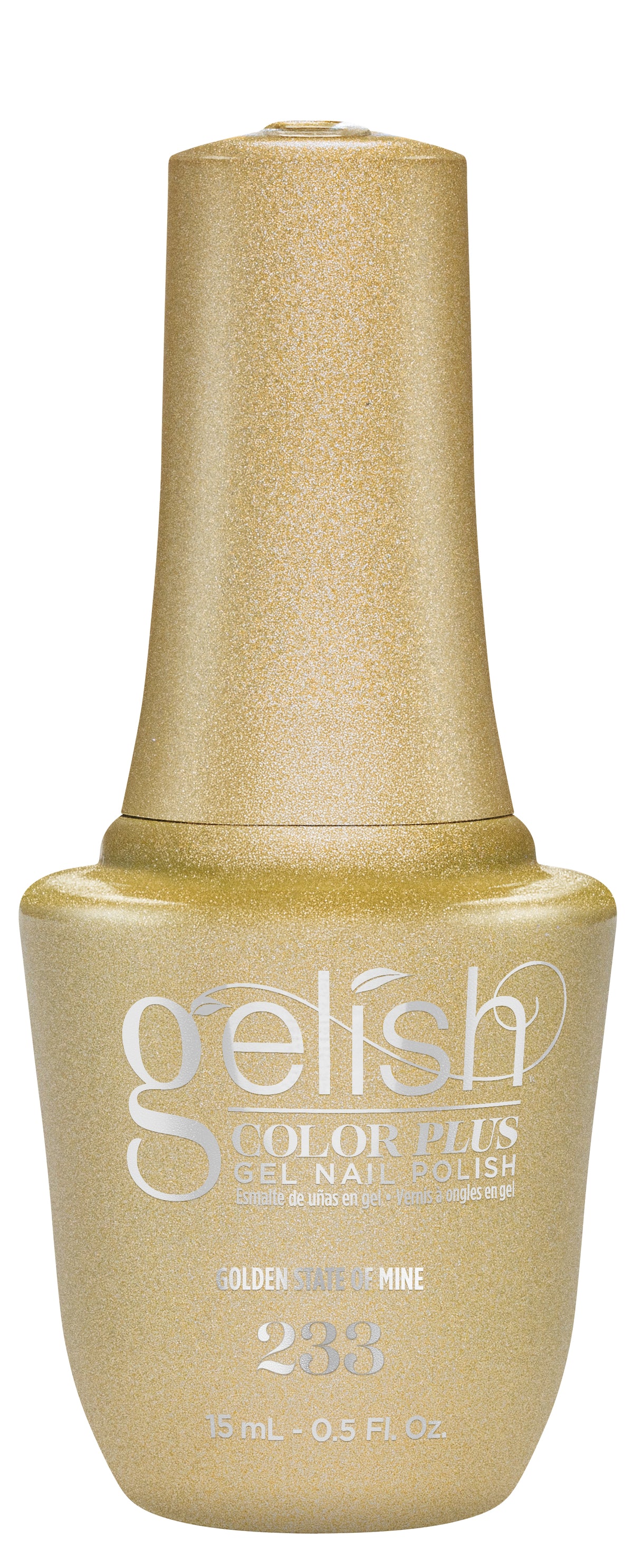 Gelish Gel Color Plus Golden State Of Mine .5 oz.