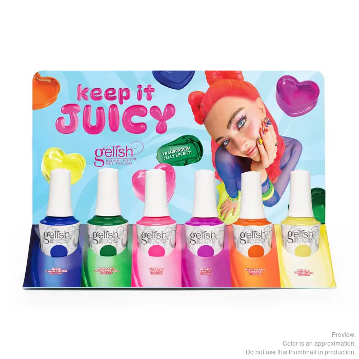 *Pre-Order* Gelish Keep It Juicy 6 Piece Collection