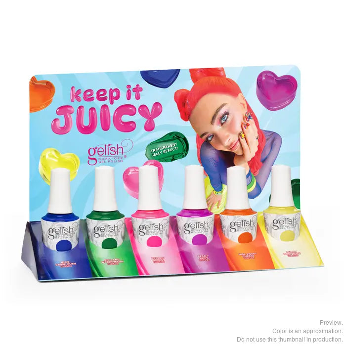 *Pre-Order* Gelish Keep It Juicy 6 Piece Collection