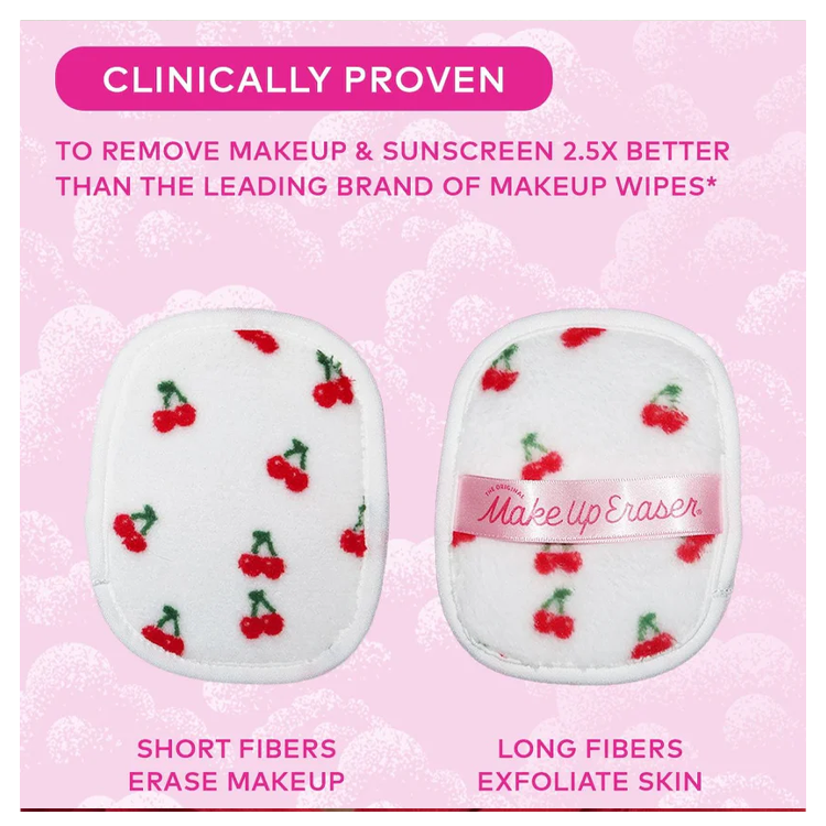 MakeUp Eraser Cherry Crush 7-Day Set - PinkPro Beauty Supply