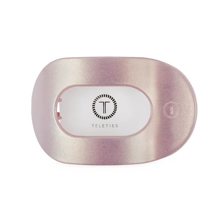 Teleties Flat Harbor Cruise Hair Clip Medium - PinkPro Beauty Supply
