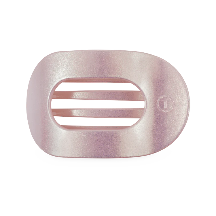 Teleties Flat Harbor Cruise Hair Clip Medium - PinkPro Beauty Supply