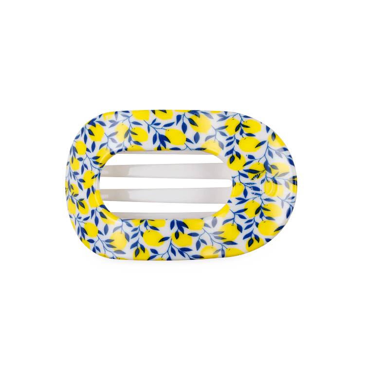 Teleties Flat Limoncello Hair Clip Large - PinkPro Beauty Supply