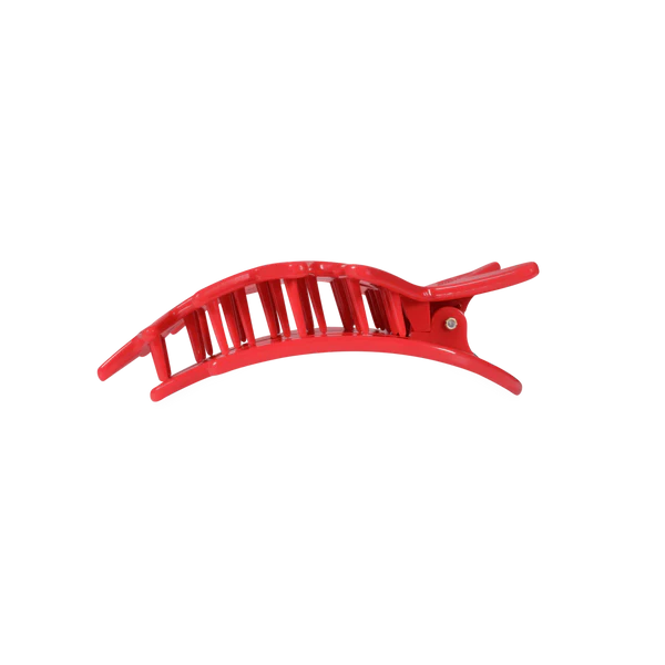 Teleties Flat Clip Medium Red Shooting Star