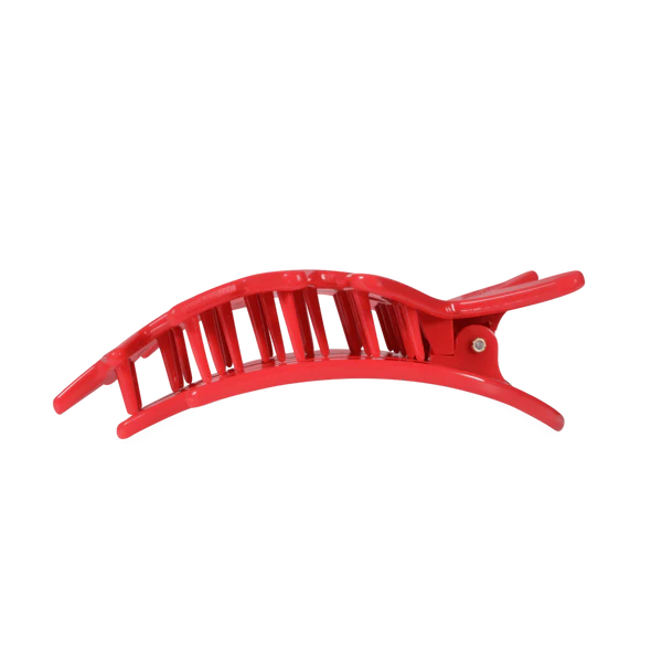 Teleties Flat Clip Large Red Shooting Star