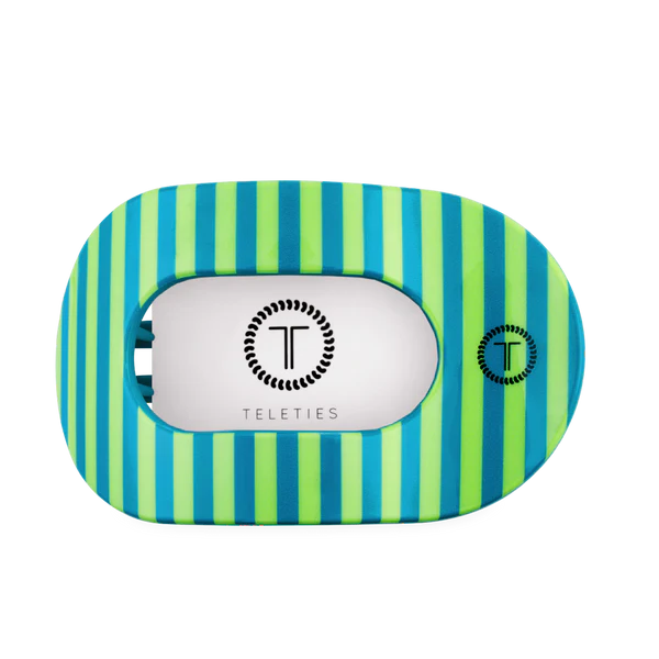 Teleties Cabana Cutie Large Flat Round Hair Clip