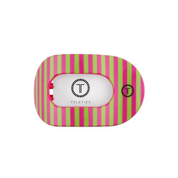 Teleties Summer Crush Medium Flat Round Hair Clip