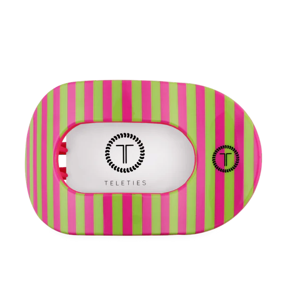 Teleties Summer Crush Large Flat Round Hair Clip