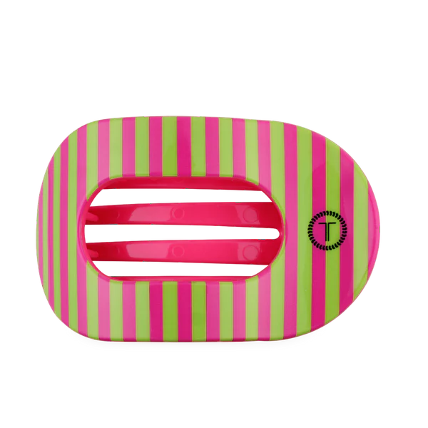Teleties Summer Crush Large Flat Round Hair Clip