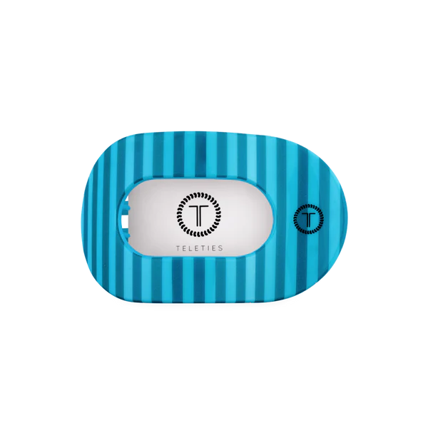 Teleties Splash Zone Medium Flat Round Hair Clip Teleties