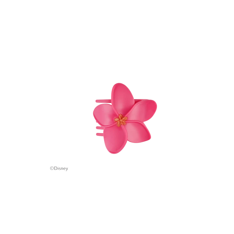 Teleties Small Flat Flower Hair Clip - Moana