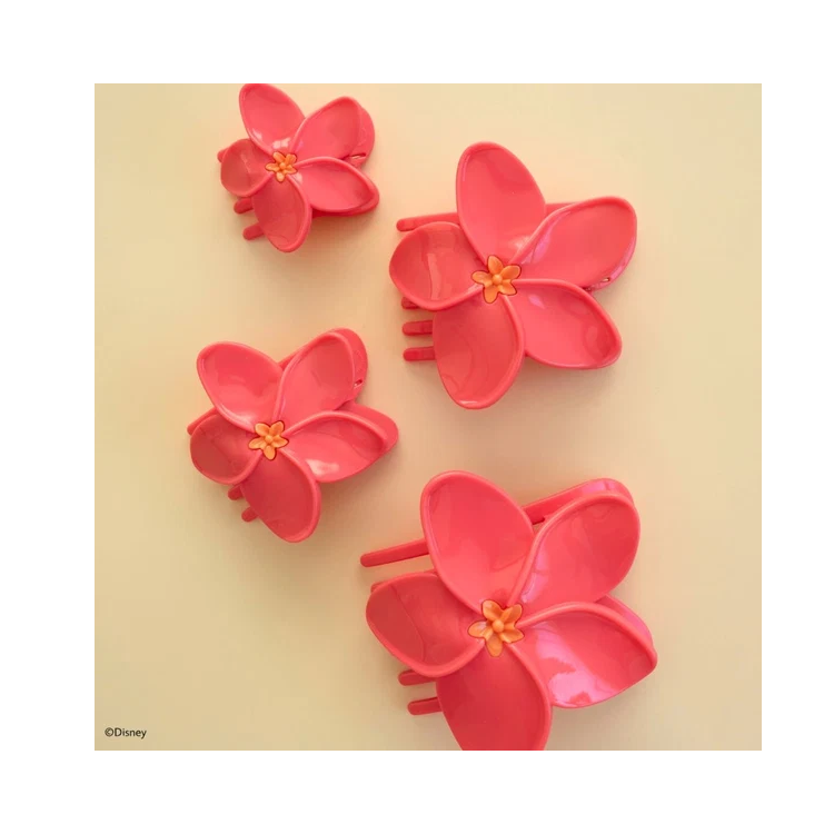 Teleties Moana Flower Tiny Flat Hair Clip