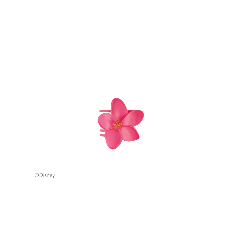 Teleties Moana Flower Tiny Flat Hair Clip