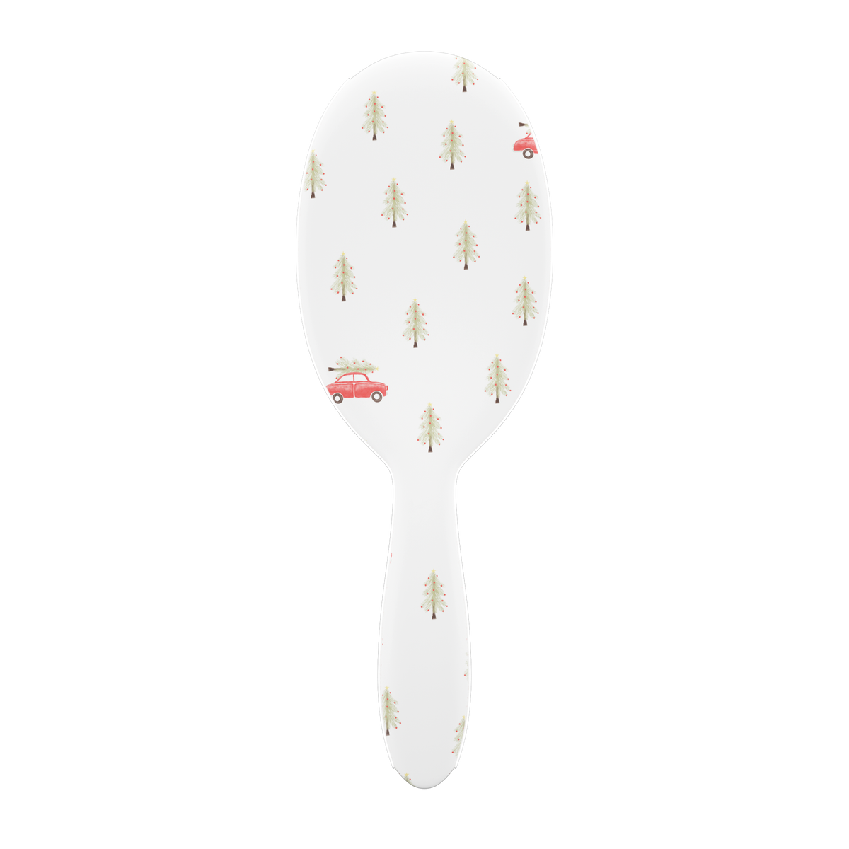 Framar Holly Days Detangle Brush-Evergreen