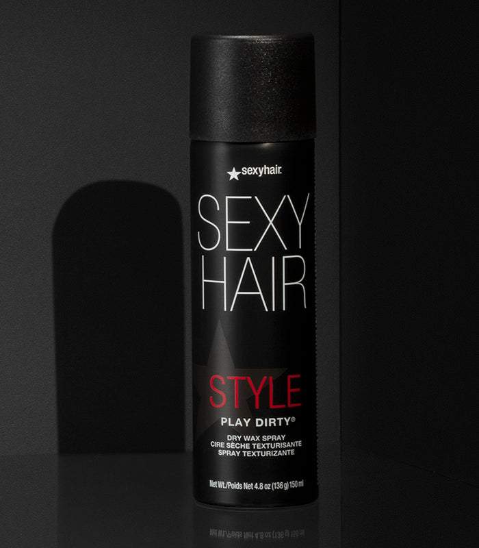 Sexyhair Play Dirty Dry Wax Spray 4.8 oz. - PinkPro Beauty Supply