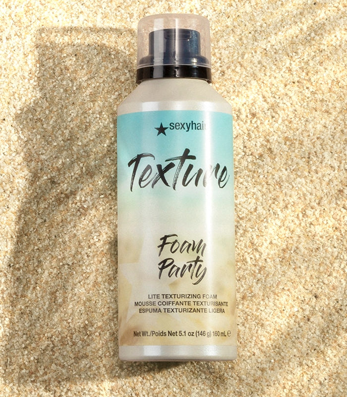 Sexyhair Texture Foam Party Lite Texturizing Foam 5.1 oz. - PinkPro Beauty Supply