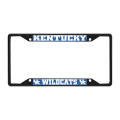 Fanmats Kentucky Wildcats License Plate Frame - Black Fanmats