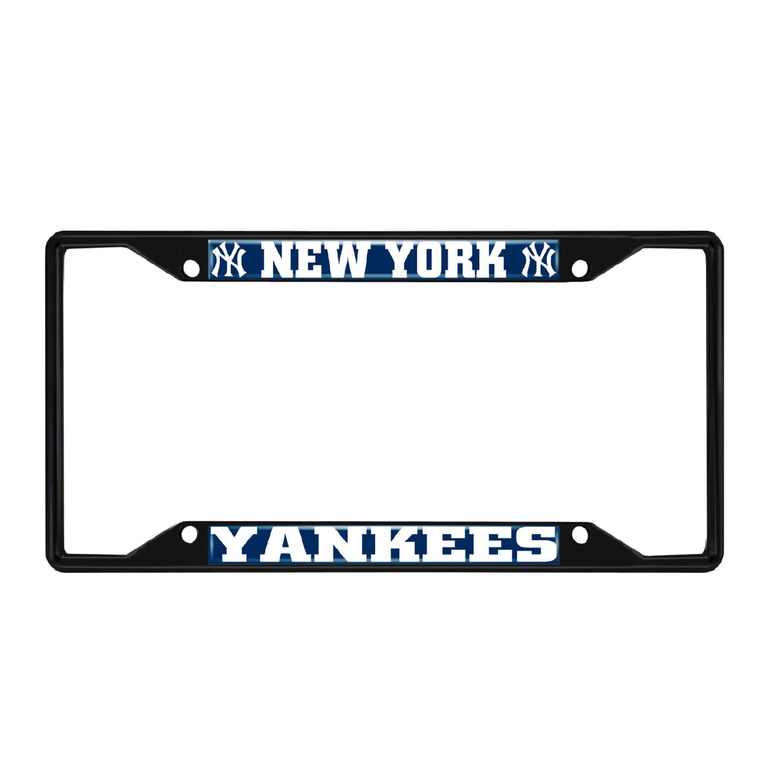 Fanmats MLB New York Yankees License Plate Frame - Black