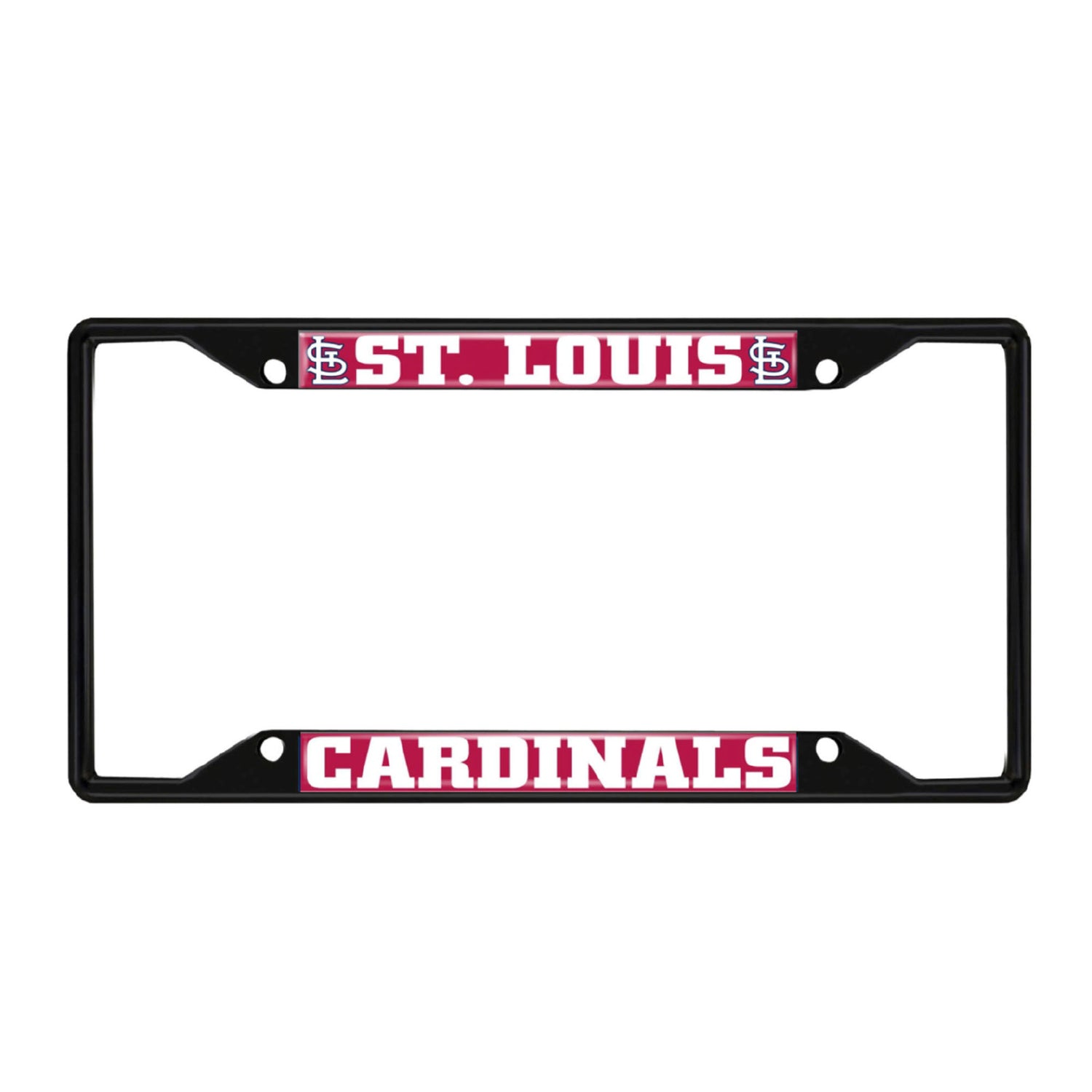 Fanmats St. Louis Cardinals License Plate Frame - Black