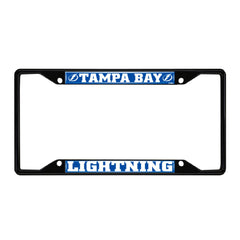 Fanmats NHL Tampa Bay Lightning License Plate Frame - Black Fanmats