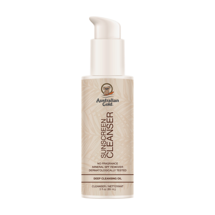 Australian Gold Sunscreen Cleanser Daily SPF & Makeup Remover - 3 oz. - PinkPro Beauty Supply