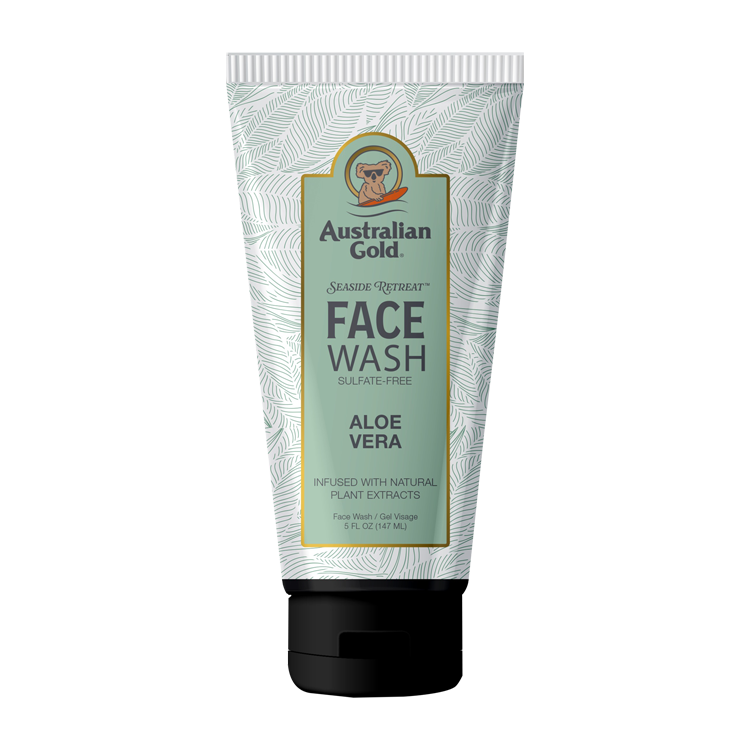 Australian Gold Seaside Retreat Aloe Vera Face Wash - 5 oz. - PinkPro Beauty Supply