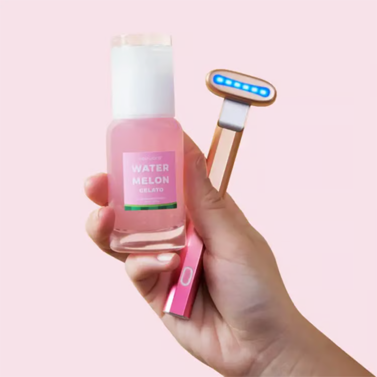 Rose Gold Velve Pro Blue & Red Light Therapy Complete Kit
