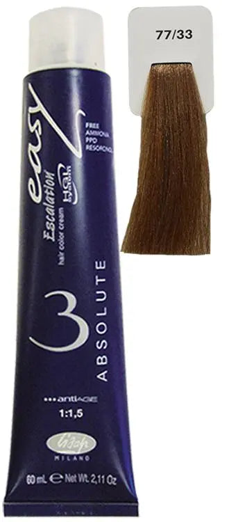 Lisap Easy Absolute 3 Ammonia Free Permanent Color 77/33 Lisap