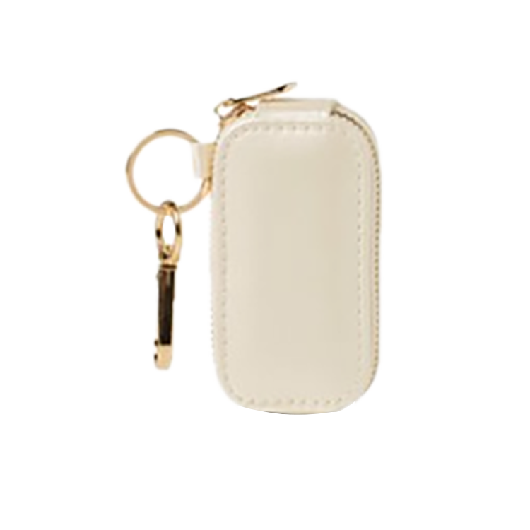 Crush Jewelry Case Keychain - Creamy White - PinkPro Beauty Supply